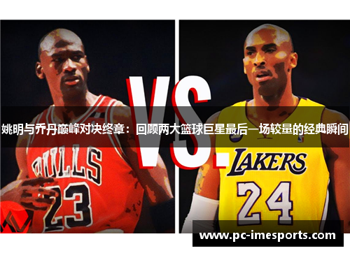 姚明与乔丹巅峰对决终章：回顾两大篮球巨星最后一场较量的经典瞬间